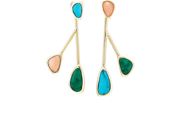 Pamela Love Fine Jewelry Women's Pilar Small Drop Earrings