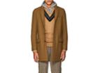 Tomorrowland Men's Wool Melton Topcoat