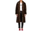 Nili Lotan Women's Marvin Leopard-print Faux-fur Long Coat