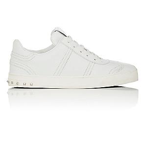 Valentino Garavani Women's Flycrew Leather Sneakers-white