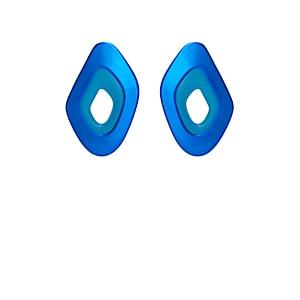Gaviria Women's Orbit Drop Earrings-blue