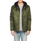 The Very Warm Men's Hooded Coaches Jacket - Olive