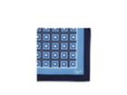 Ermenegildo Zegna Men's Square-pattern Cotton-silk Pocket Square