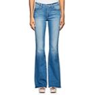 Frame Women's Le High Flare Jeans-md. Blue