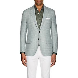 Sartorio Men's Pg Wool-blend Two-button Sportcoat-olive