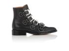 Givenchy Women's Elegant Studded Leather Ankle Boots
