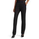 Helmut Lang Women's Cotton-blend Twill Straight Trousers - Black