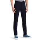 Theory Men's Zaine Stretch-cotton Flat-front Trousers - Dk. Blue