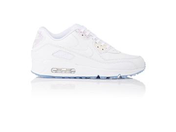 Nike Women's Air Max 90 Premium Sneakers-white