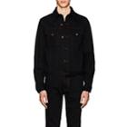 Calvin Klein 205w39nyc Men's Dennis Hopper Denim Trucker Jacket-black