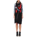 Givenchy Women's Rottweiler-graphic Silk-blend Voile Scarf-black