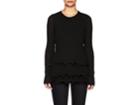 Givenchy Women's Lettuce-edge Tiered Sweater