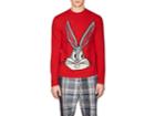 Gucci Men's Bugs Bunny-knit Wool Crewneck Sweater