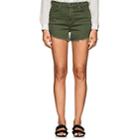 L'agence Women's Ryland Denim Cutoff Shorts-green