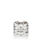 Dauphin Women's Large Volume Ring - Silver