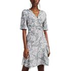 Isabel Marant Women's Arodie Ruched Abstract-floral Midi-dress