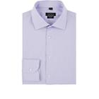 Barneys New York Men's Pinstriped Cotton Poplin Shirt-purple