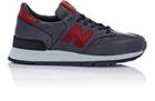 New Balance Leather 990 Sneakers-blue