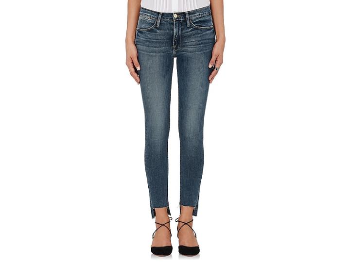 Frame Women's Le High Skinny Raw Stagger Jeans