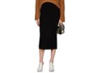 Victoria Beckham Women's Rib-knit Wool-blend Pencil Skirt