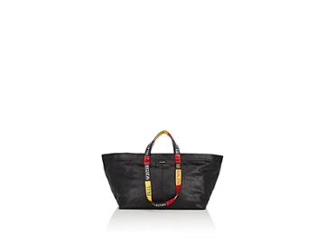 Balenciaga Men's Arena Leather Carry Shopper L Tote Bag