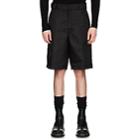 Prada Men's Nylon Gabardine Shorts-black