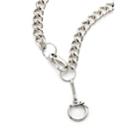 Martine Ali Men's Ellis Curb-chain Necklace - Silver