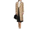 Mm6 Maison Margiela Women's Convertible Checked Wool Coat