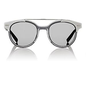 Dior Homme Men's 220s Round Sunglasses-black
