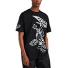 Givenchy Men's Icarus-logo Cotton T-shirt - Black