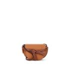 Loewe Women's Gate Mini Leather Shoulder Bag - Light Caramel, Pecan Color