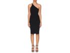 Narciso Rodriguez Women's Compact Knit One-shoulder Dress