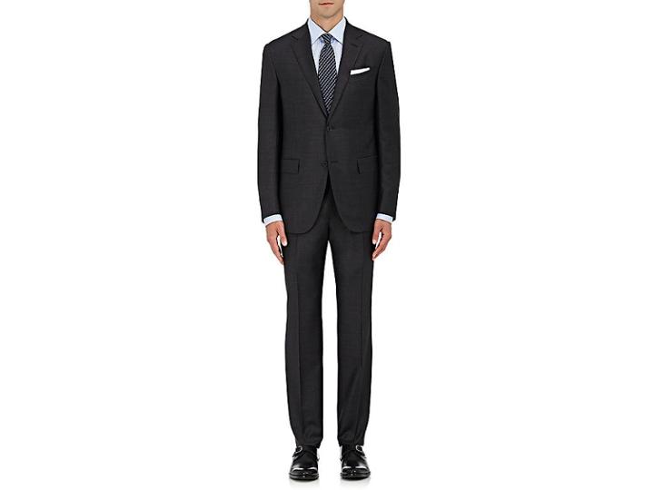 Ermenegildo Zegna Men's Milano Easy Wool Two-button Suit