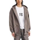 Fear Of God Men's Cotton French Terry Oversized Hoodie - Gray