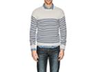 Rrl Men's Breton-striped Cotton-linen Sweater