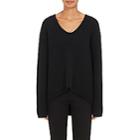 Acne Studios Women's Deborah Wool V-neck Sweater-black