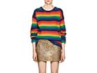 Acne Studios Women's Samara Striped Wool Sweater