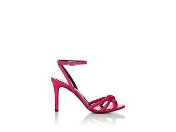 Barneys New York Women's Knotted Leather Sandals