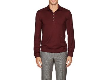 Massimo Alba Men's Cotton-cashmere Polo Shirt