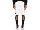 Givenchy Men's Striped Cotton Terry Sweatshorts