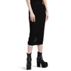Rick Owens Women's Soft Pillar Crepe Skirt - Black