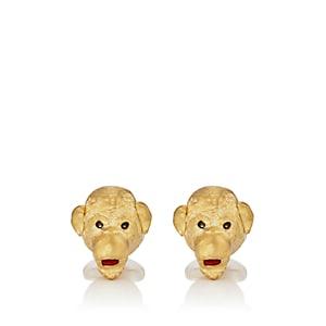 Deakin & Francis Men's Cheeky Monkey Cufflinks-gold