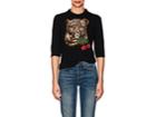 Dolce & Gabbana Women's Tiger-knit Virgin Wool-cashmere Sweater