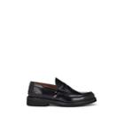 Barneys New York Men's College Leather Penny Loafers - Black