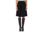 Maison Mayle Women's Crepe Flared Skirt