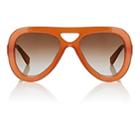 Derek Lam Women's Charlotte Sunglasses-orange