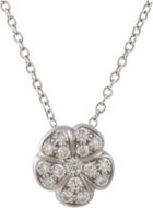 Linda Lee Johnson Women's Diamond & Platinum June Pendant Necklace