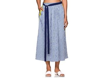 Flagpole Swim Women's Frida Striped Seersucker Skirt