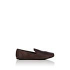 Prada Men's Leather Venetian Loafers-brown