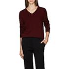 The Row Women's Maley Cashmere V-neck Sweater - New Brick
